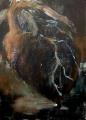 Alexander König: Black Heart, 2013
Acrylic and oil on canvas, 70 x 50 cm

